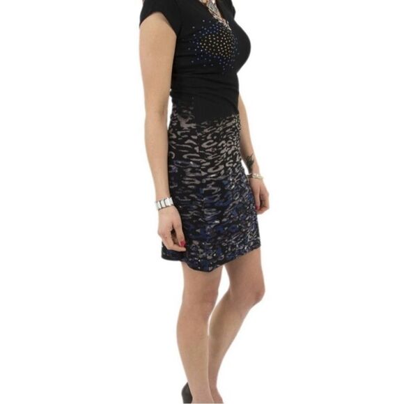 Desigual Dresses & Skirts - Desigual Women's Elqui Flat Knitted Sleeveless Dress Knit Sweater Textured Dress